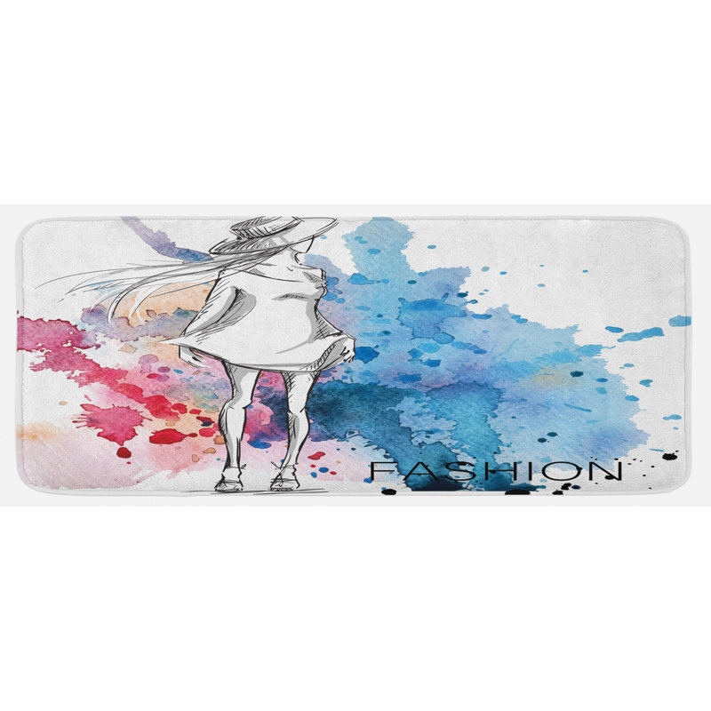 Tapis de cuisine imaginaire