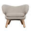 Fauteuil demi-tonneau en tissu Valerie-81800710-81800711
