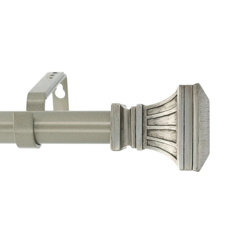 Ensemble de quincaillerie ajustable 1 po Fort Calhoun, Étain, H 1 po x l 120 po x P 7 po