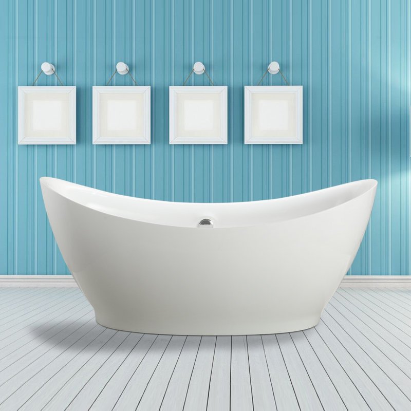 Divinity 68'' x 30'' Soaking Acrylic Bathtub