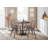 Chambord Round Metal Base Dining Table-1673461902