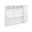 Grand lit escamotable avec placard et tiroirs-882177661