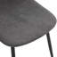 Ensemble de table de salle à manger moderne extensible avec rangement, chaises en lin