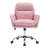 PU Leather Adjustable Office Chair with Black Base-1949649583