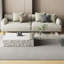 Table basse avec rangement en verre transparent Elleri