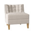 Chaise d'appoint avec coussin en polyester de 29 po de largeur Social-41242332-100504001