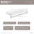 Modular Storage 36.02" W Shelf & Closet Rod-39853689