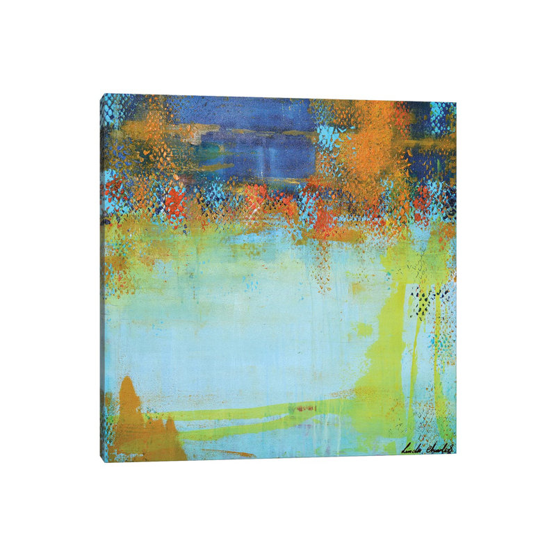 Window Down by Linda Charles - Painting on Canvas, 45.72cm H x 45.72cm W x 3.81cm D, Wrapped Canvas