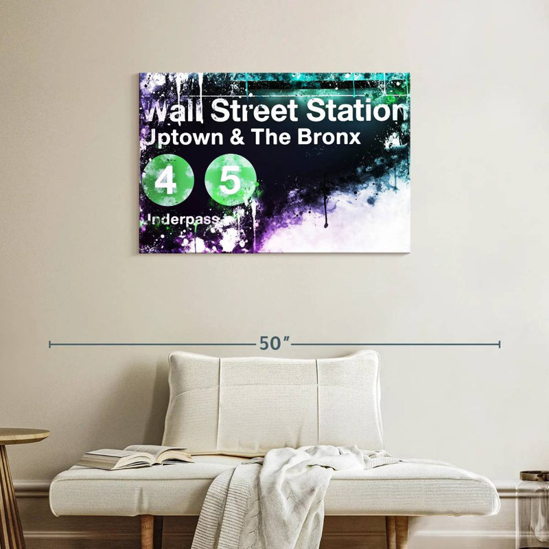 Mehar Wall Street Station, 26" H x 39" W