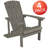 Balasi Outdoor All-Weather Poly Resin Wood Adirondack Chairs-100027744