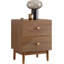 45cm W Manufactured Wood Bedside Table