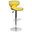 Tabouret de bar à hauteur réglable en vinyle Preston-31020403
