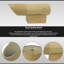 Aylis Solid Wood Armed Sconce