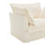 Canapé LSF avec 1 coussin - crème