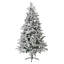 Arbre de Noël artificiel enneigé-117479320