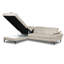 Genuine Leather Reclining Corner Sofa with Adjustable Headrests and Adjustable Armrest and Storage-449599724-449599726