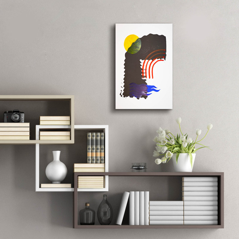  «Shifting 4» par Katie Gianni, art mural en verre acrylique, 16 po x 24 po, H 24 po x l 16 po