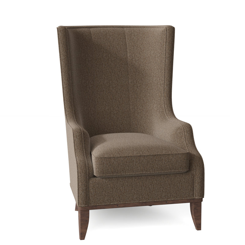 Downing 29.5" W Wingback Chair, Tobacco, Smoke (9508 63)