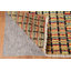 Tapis oriental marocain rayé multicolore 9 x 13