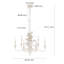Furiel 6 - Light Steel Dimmable Classic/Tradition Chandelier-1501444392