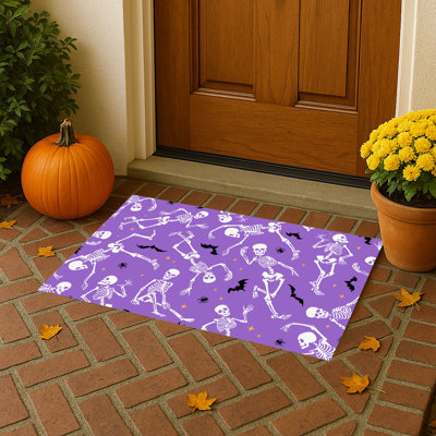 Tapis d'extérieur Skeleton Boogie