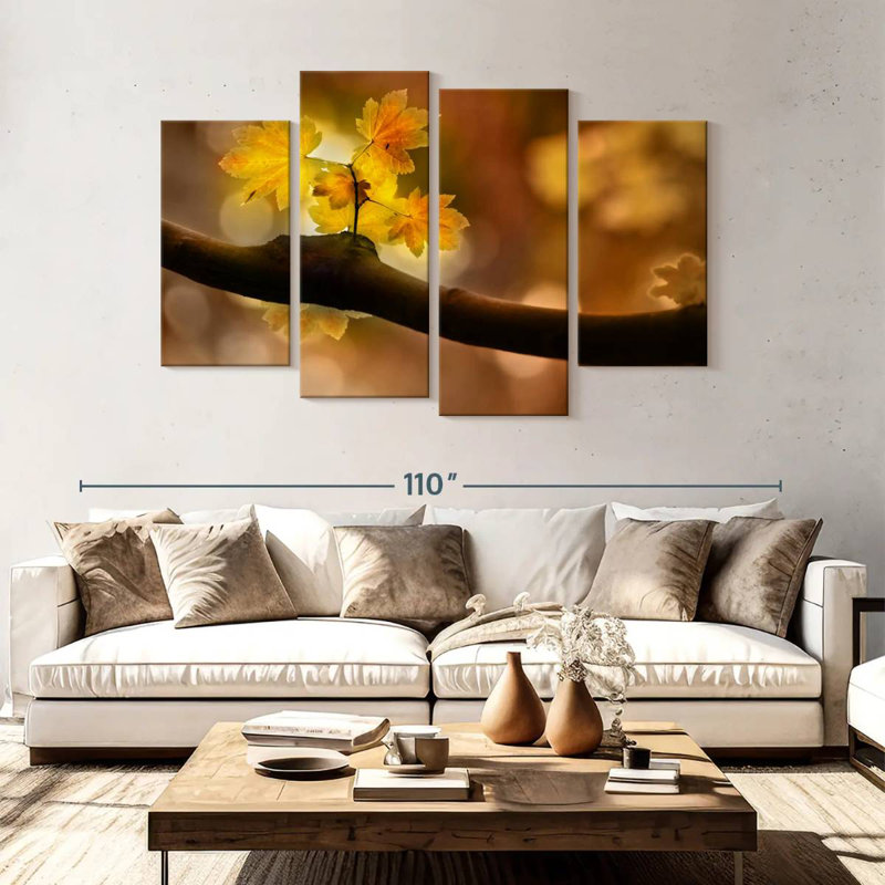 Harnek In Autumn I, 54" H x 84" W