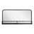 Trace 20-1/2" x 43" Framed Bathroom Mirror with Shelf