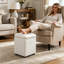 Repose-pieds carré confortable | Petit repose-pieds doux, tabouret bas et escabeau