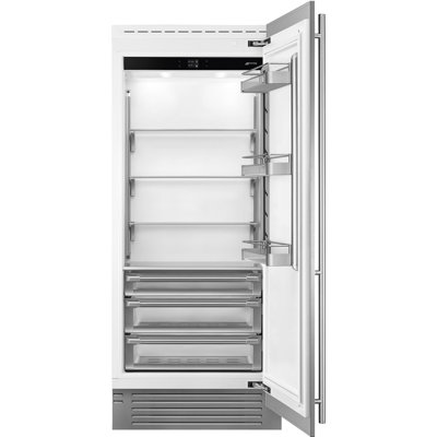Colonne de réfrigérateur 36 po, avec poignées, compresseur inverseur, écran tactile TFT