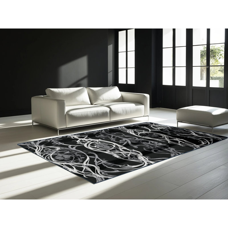 Phantom Lace Rug, Round 6'