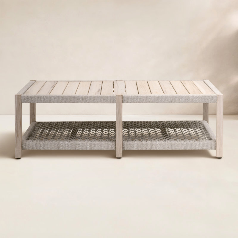 Rectangular Outdoor Coffee Table , 56.25'' in. W 32.25'' in. D