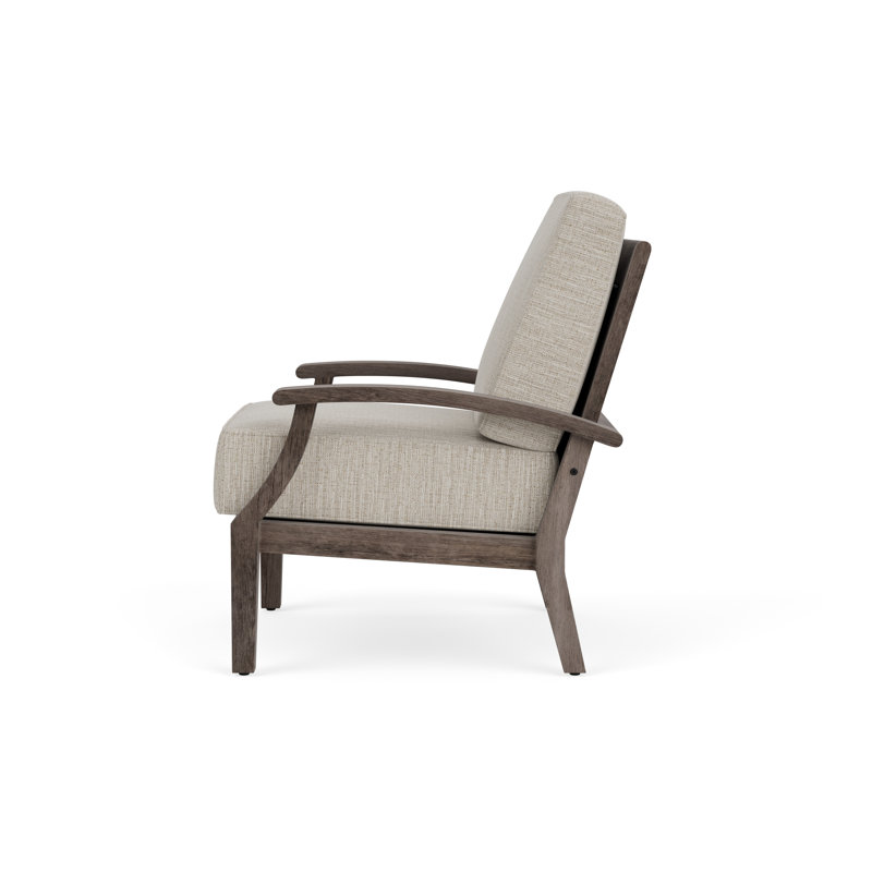 Frontier Outdoor Lounge Chair, Charcoal, Friendly Flax