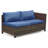 Parkhurst 3 - Person Patio Conversation Set with Cushions-657361673