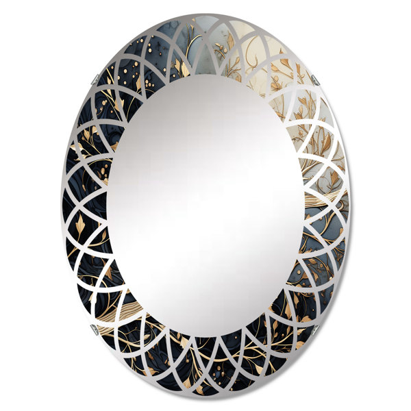 East Urban Home Brodeslavy Oval Wall Mirror | Wayfair