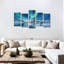 Radiant Northern Lights, reproduction d'art sur toile-92829450