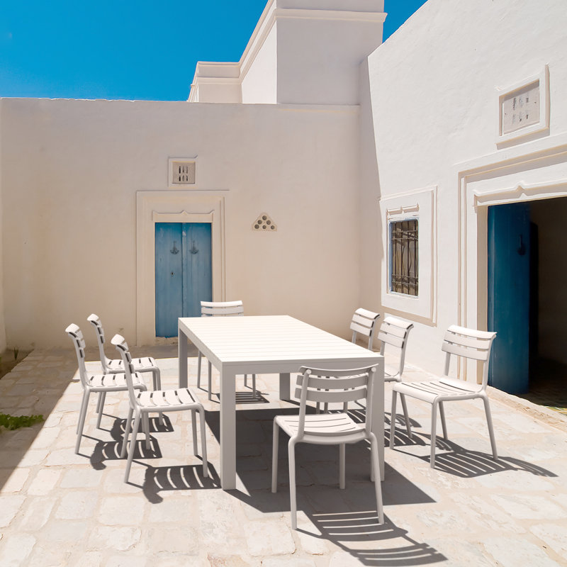 Chaise de patio Aragons, Blanc