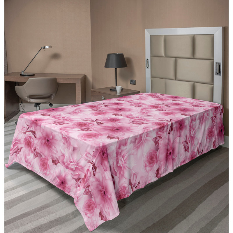 Drap plat Ambesonne, Drap plat pour lit simple