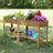 Pinero Galvanized Steel Raised Garden Bed Set of 2 - Brown-1913564735-1922865050