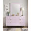 Miroir Gaines en rose ultrabrillant