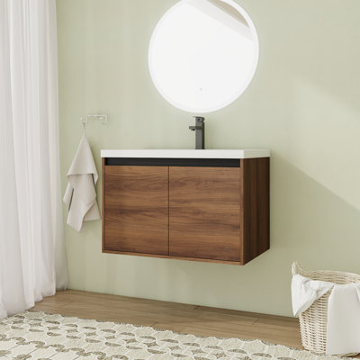 Meuble-lavabo simple 29,6 po avec comptoir