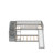 Guillain Kids Twin Over Twin Bunk Bed-143759983