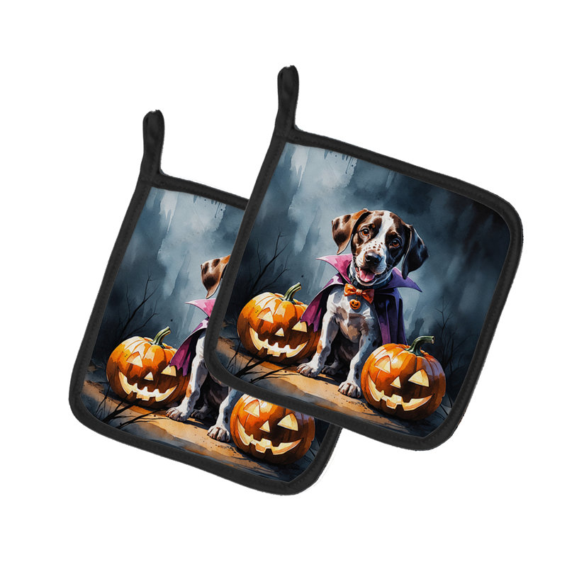 Paire d'Halloween allemand avec poil court