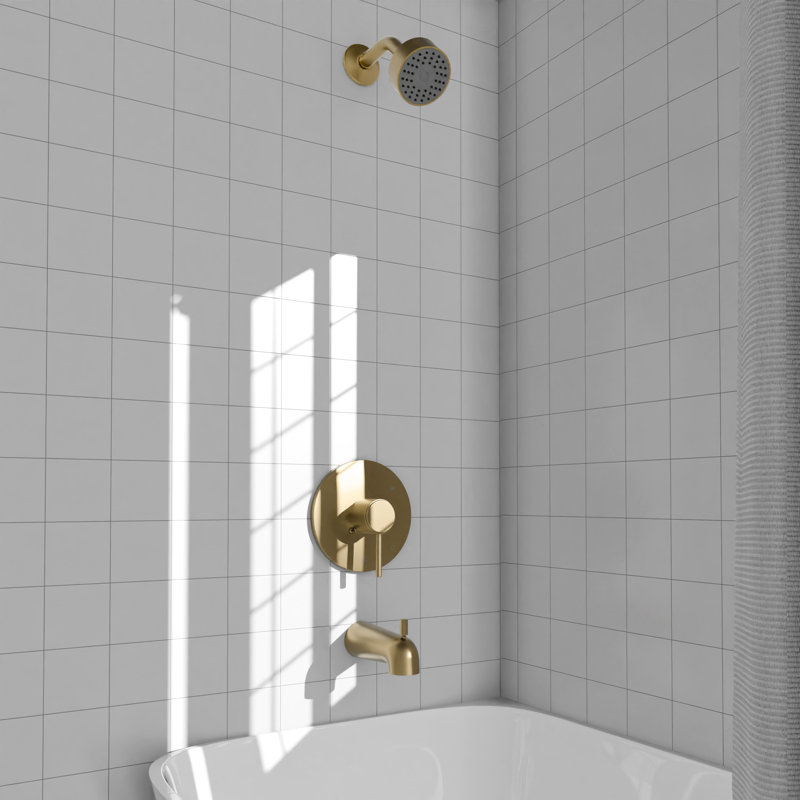 ZLINE Palisades Elegant Shower System in Champagne Bronze, Champagne Bronze
