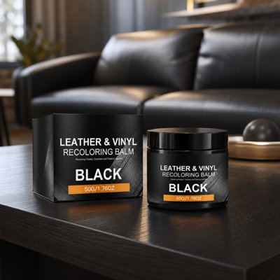 Rack Leather Repair Paste Black Sofa Leather Shoes  Leather Bags Crack Repair Maintenance Gloss Care Paste