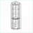Cabinets Dark Cherry Corner Curio with Lights Adjustable Shelves 69.84"H x15.31"W x15.31"D | Traditional | Living Room