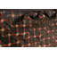 Tapis intérieur / extérieur à motif treillis abstrait noué à la main 5 x 8 po