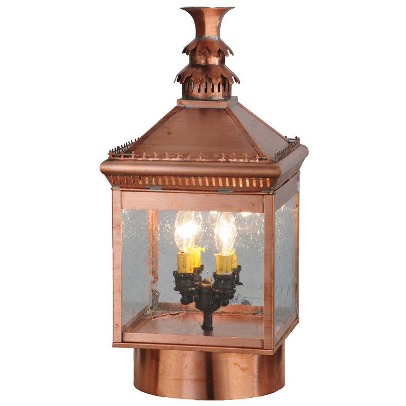 Rustic Lodge 4 - Light Lantern Head