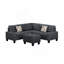 Canapé modulaire 6 pièces rembourré-114788771