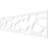 47"W x 12"H x 3/8"T Rochester Fretwork Moulding, Architectural Grade PVC-97745701-97745703