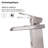 Single-Hole Single-handle Bathroom Faucet with Drain Assembly-55151786